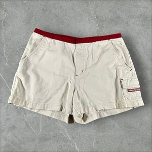 Aeropostale Shorts Womens 6 Beige Y2K Mini Thigh High Length 2000s Girlie Grunge